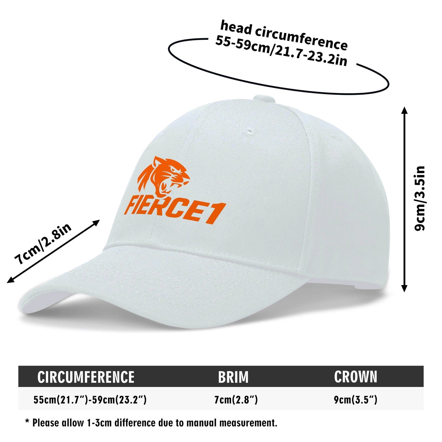 Front Printing Outdoor Baseball Cap Fashion Hat in US