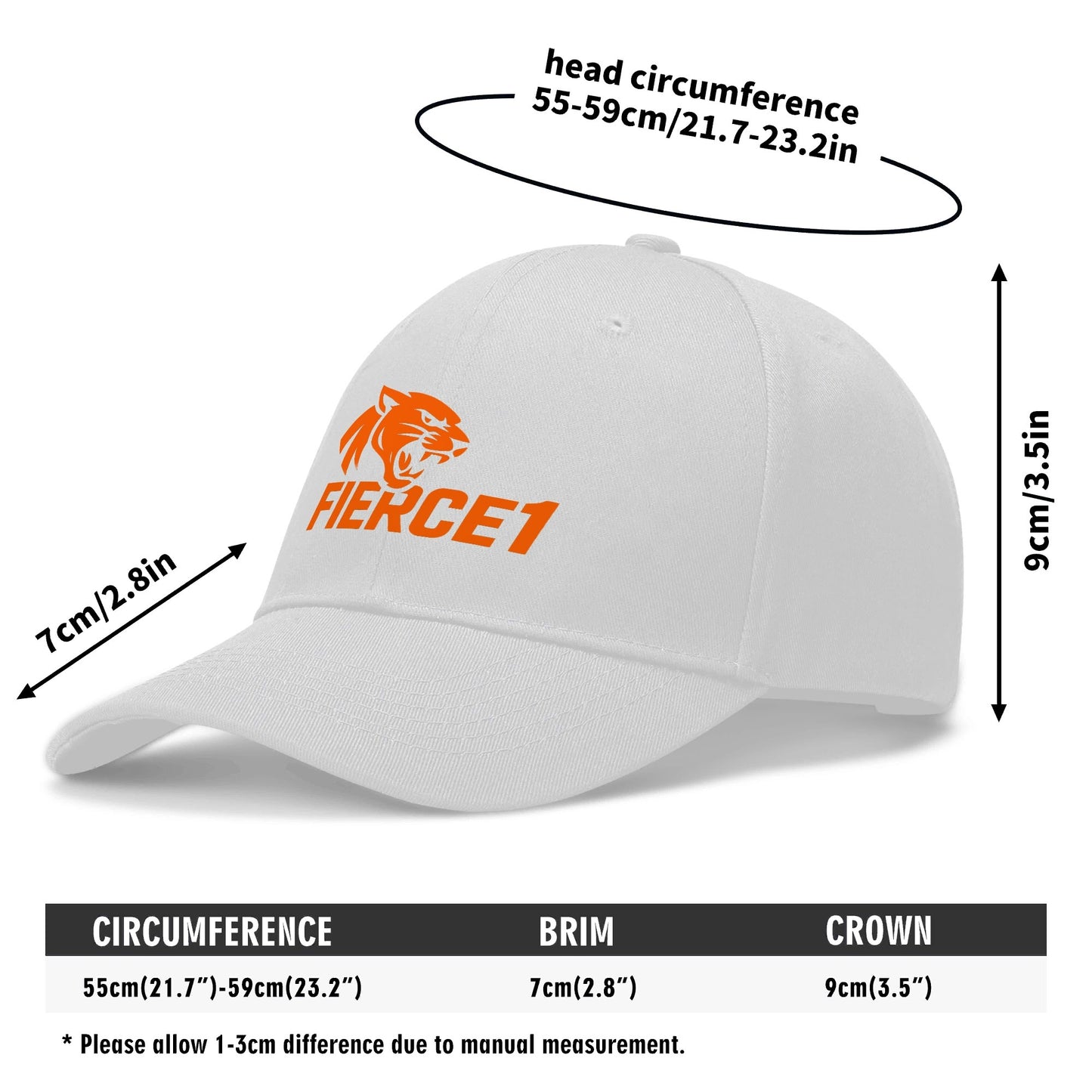 Front Printing Outdoor Baseball Cap Fashion Hat in US