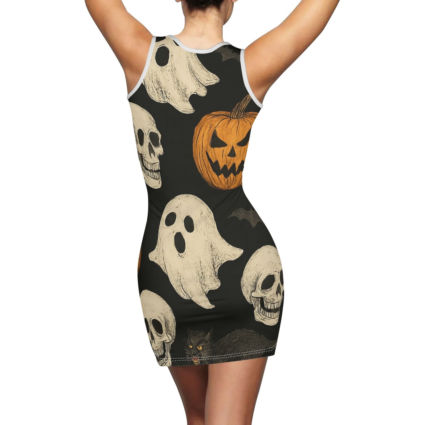 Womens Summer Dresses Sexy Wrap Hip Mini Slim Fitted Dress