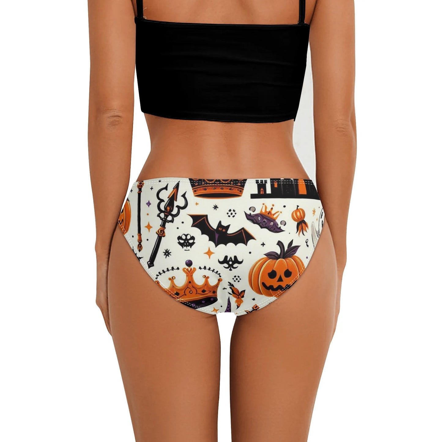 Womens Seamless Panties Comfortable Breathable Underwear Halloween