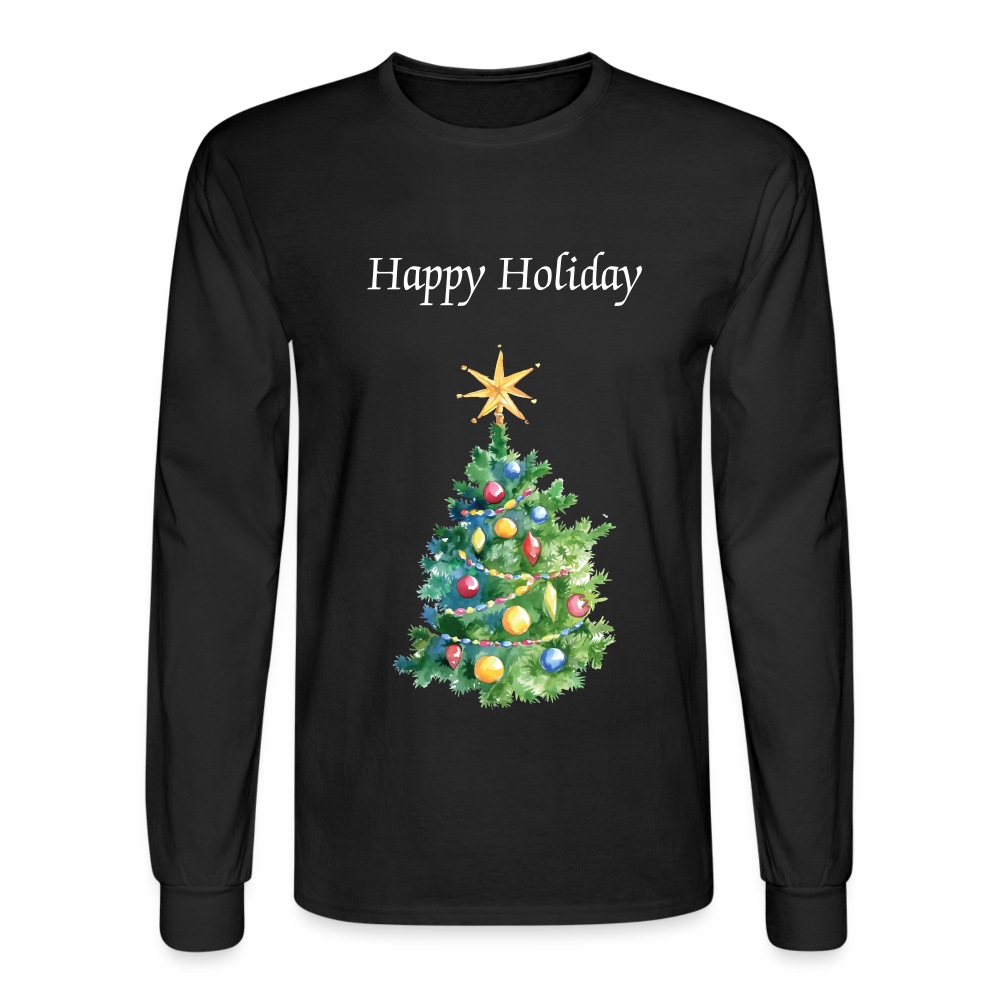 Men's Long Sleeve T-Shirt - black