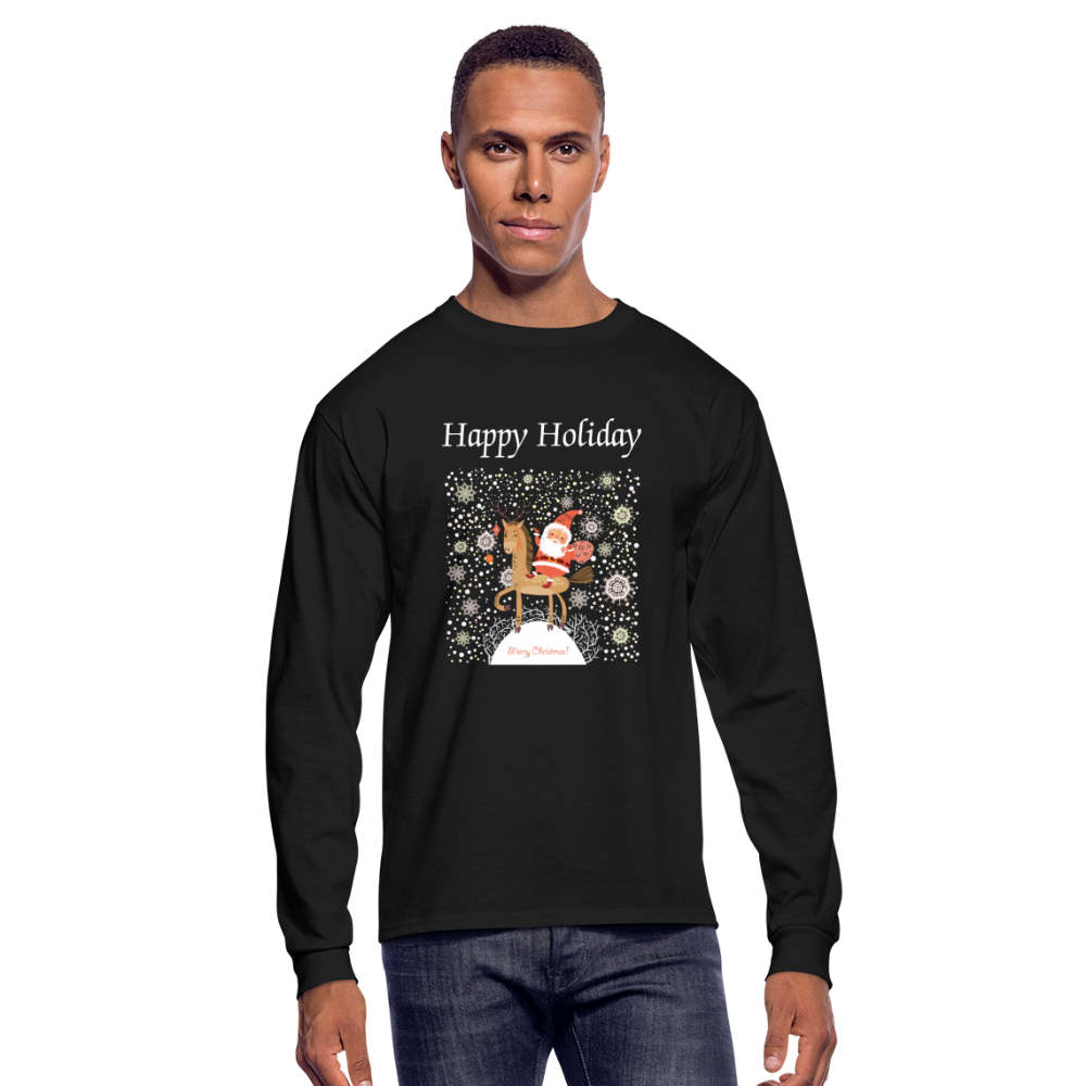 Men's Long Sleeve T-Shirt - black