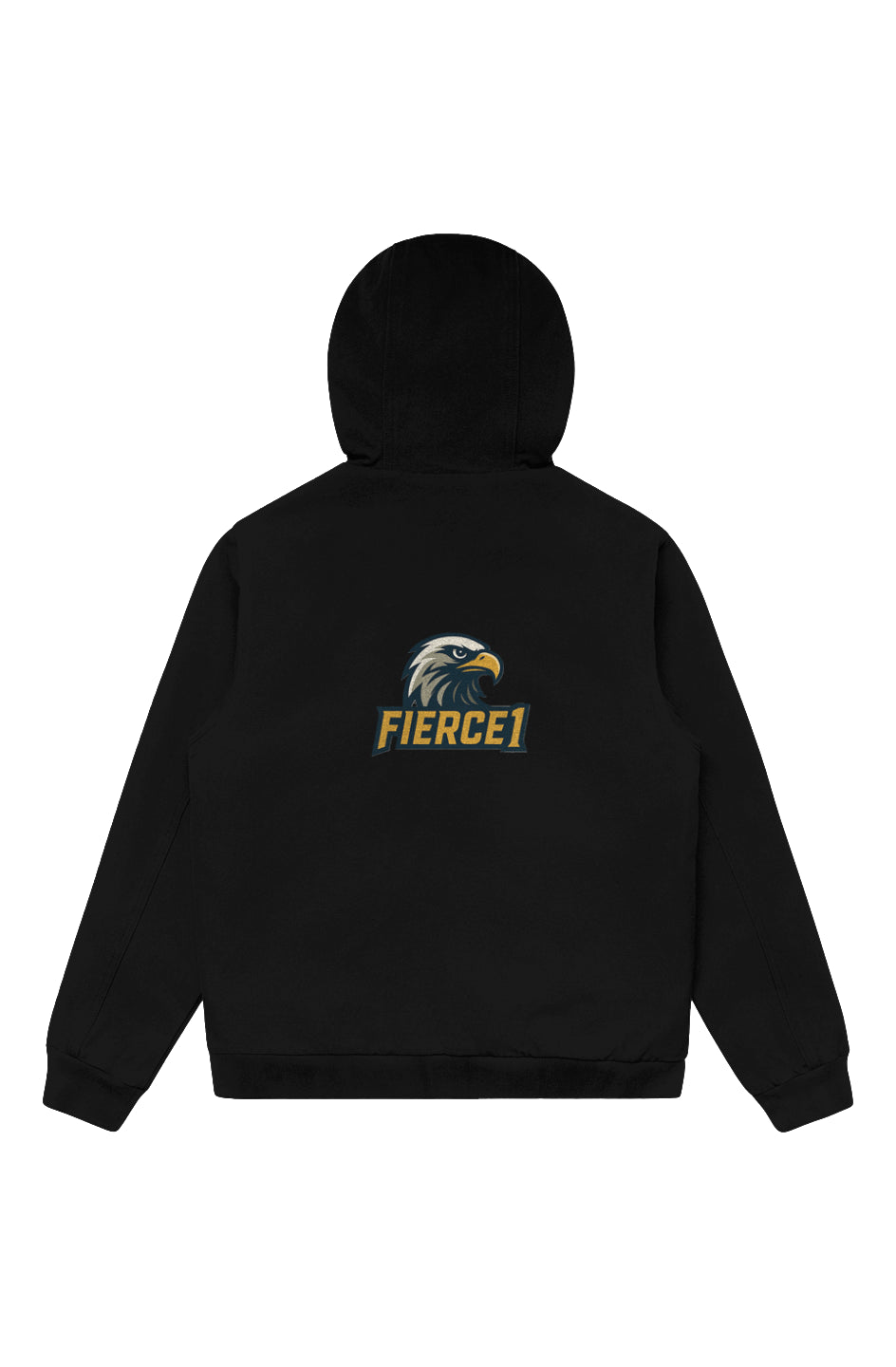 Fierce1 Canvas Bomber Hood Jacket