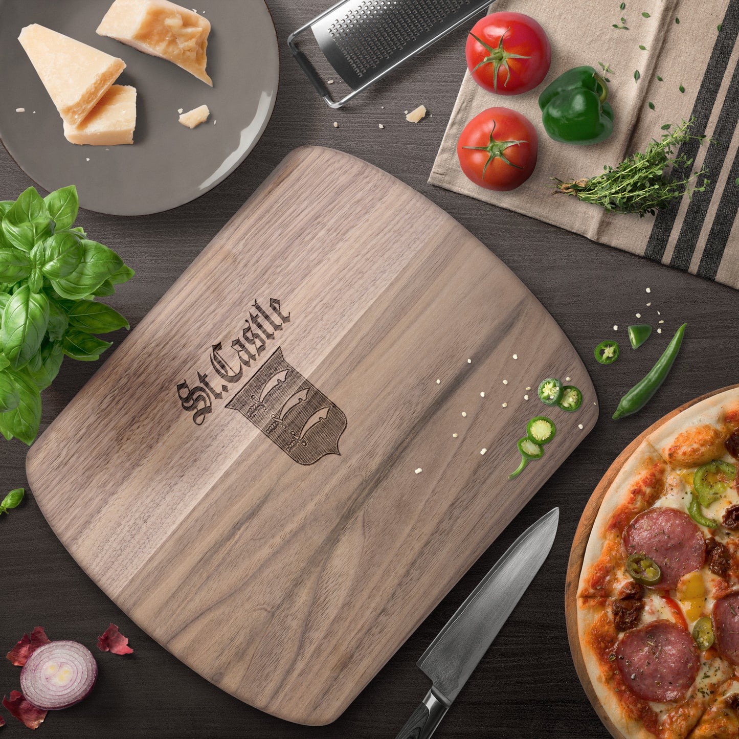 St. Castle Cutting Board