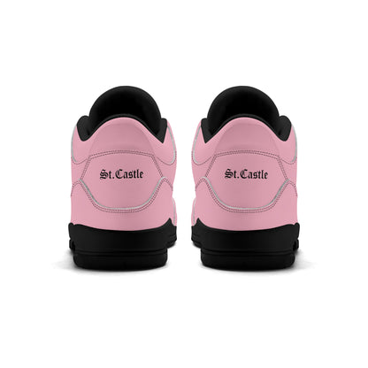 Womens St.CASTLE Retro High Top Leather Basketball Sneakers-A5