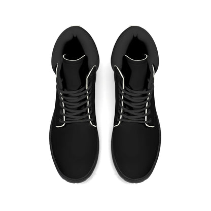 Mens Upgraded Black Outsole Leather All Season Boots