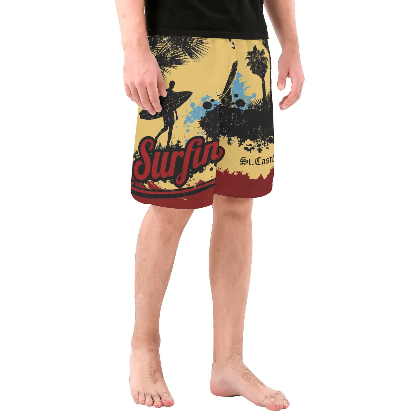 Mens All Over Print Board Shorts
