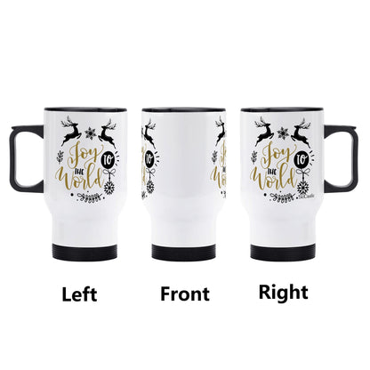 Stainless Steel Travel Coffee Mug (14 oz)