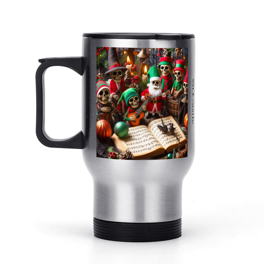 Stainless Steel Travel Coffee Mug (14 oz)