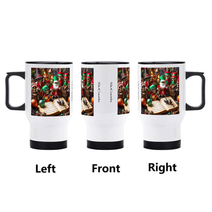 Stainless Steel Travel Coffee Mug (14 oz)