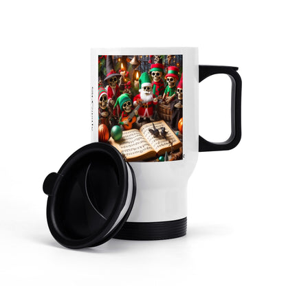 Stainless Steel Travel Coffee Mug (14 oz)