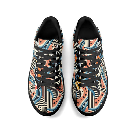Adult Lightweight Brand Low Top Leather Skateboard Shoes WIth Personalized Logo /Name
