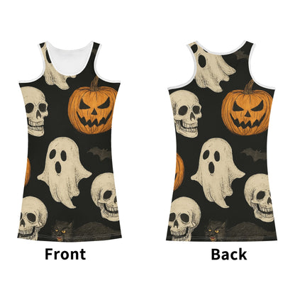 Womens Summer Dresses Sexy Wrap Hip Mini Slim Fitted Dress