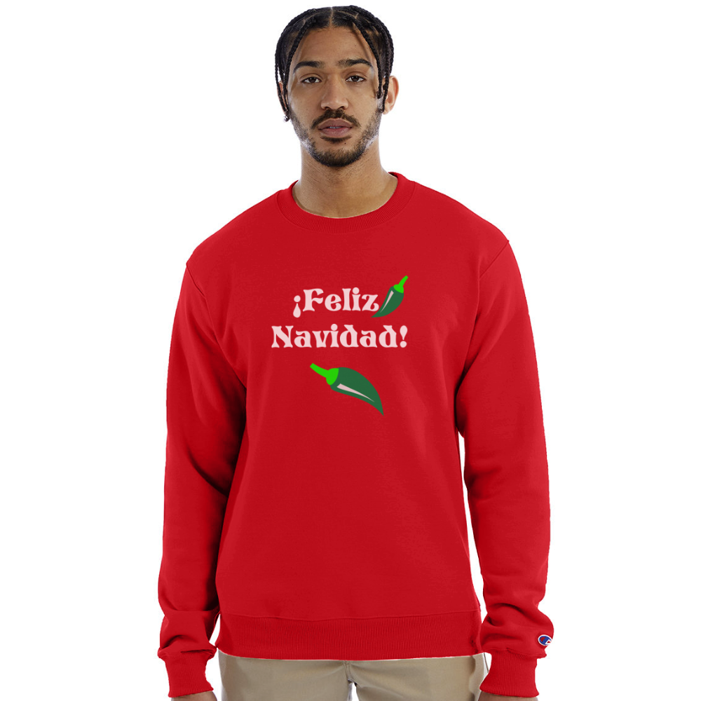 Champion Unisex Powerblend Sweatshirt - Scarlet