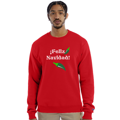 Champion Unisex Powerblend Sweatshirt - Scarlet