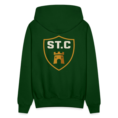 Men's Hoodie Saint Castle - forest green