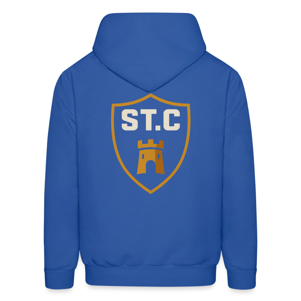 Men's Hoodie Saint Castle - royal blue