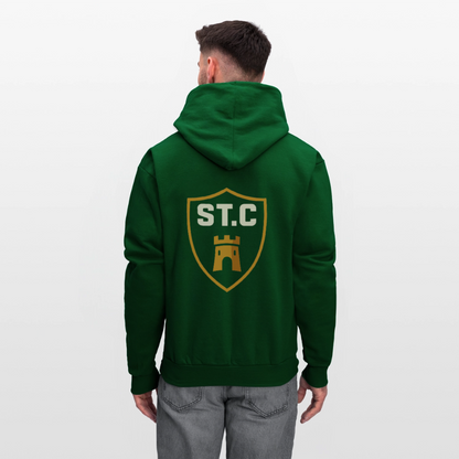 Men's Hoodie Saint Castle - forest green