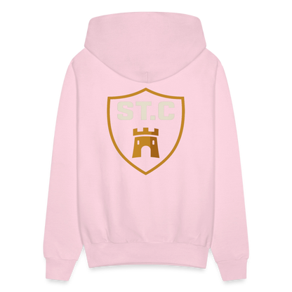 Men's Hoodie Saint Castle - pale pink