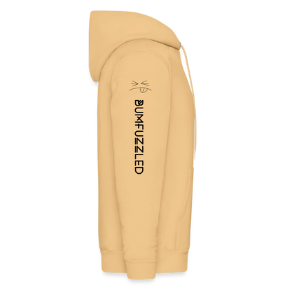 Men's Hoodie Bumfuzzled - light gold 