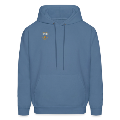 Men's Hoodie Saint Castle - denim blue