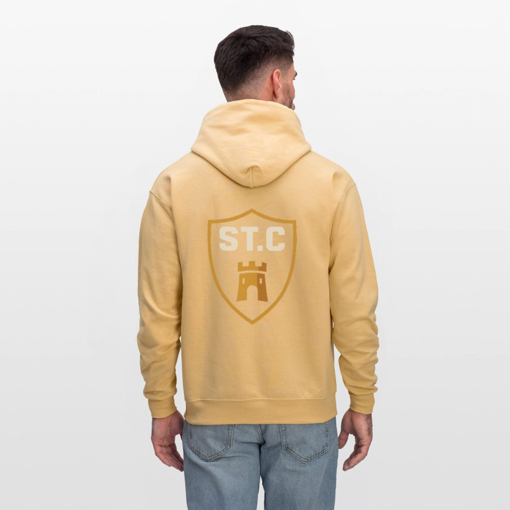 Men's Hoodie Saint Castle - light gold 