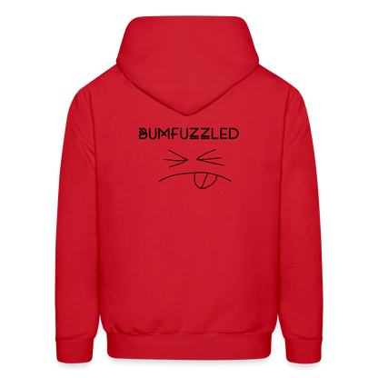 Men's Hoodie Bumfuzzled - red