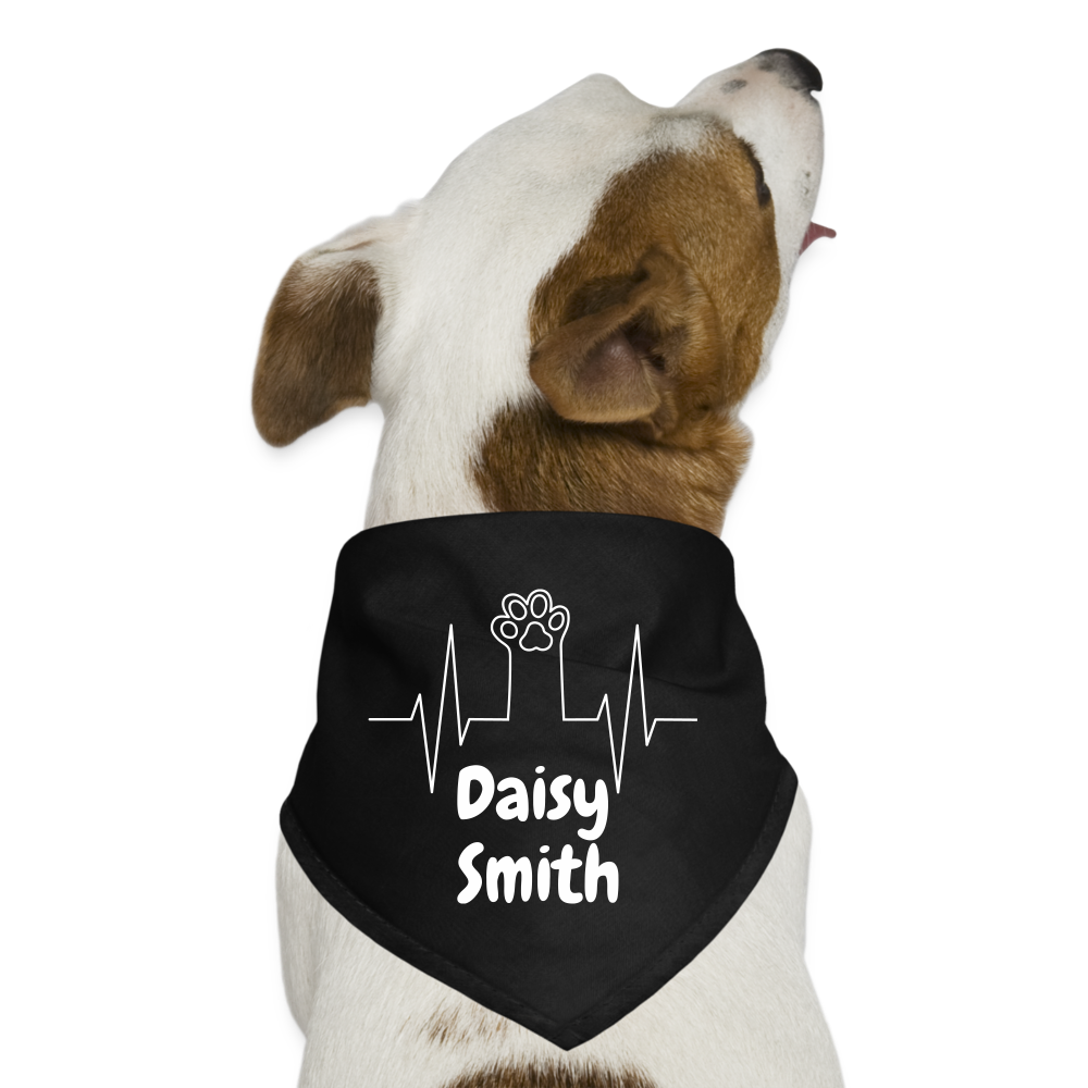 Dog Bandana - black