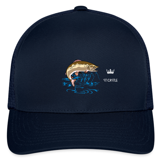 Flexfit Fitted Baseball Cap - navy