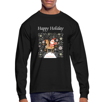 Men's Long Sleeve T-Shirt - black