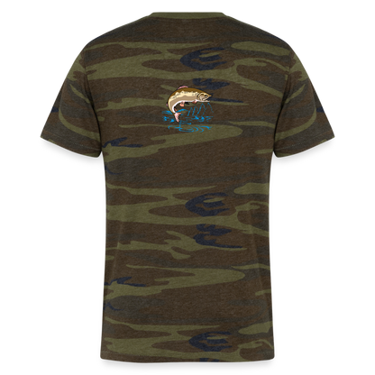 Alternative Unisex Eco Camo T-Shirt - green camo