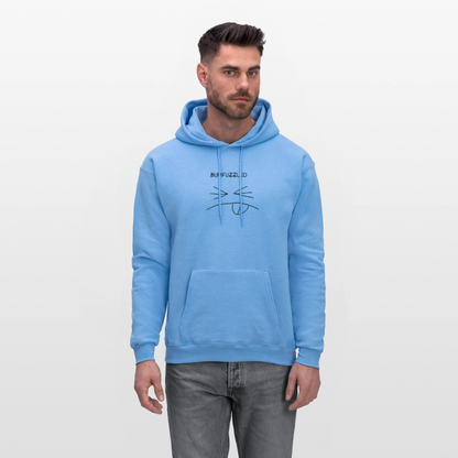 Men's Hoodie Bumfuzzled - carolina blue