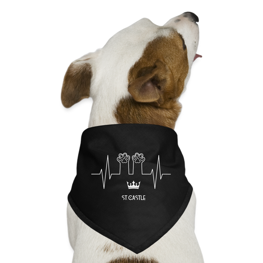 Dog Bandana - black