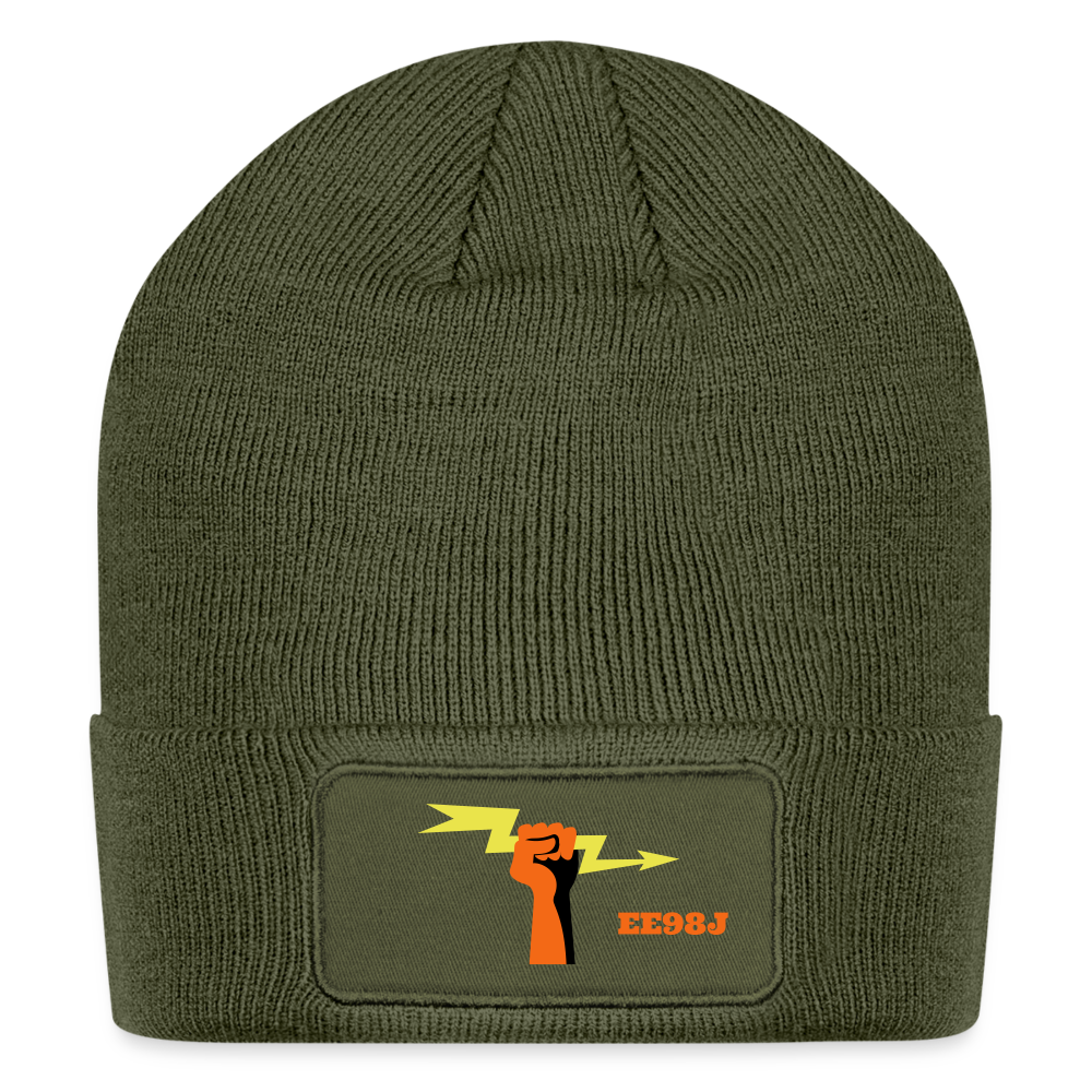 Patch Beanie - olive