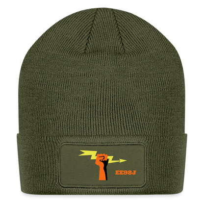 Patch Beanie - olive