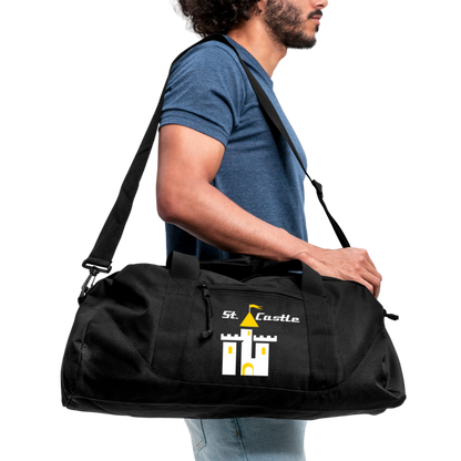 Recycled Duffel Bag - black