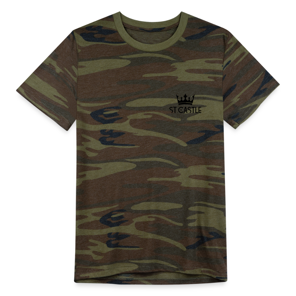 Alternative Unisex Eco Camo T-Shirt - green camo