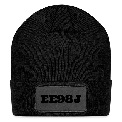 Patch Beanie - black