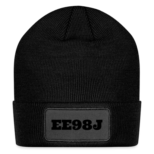Patch Beanie - black