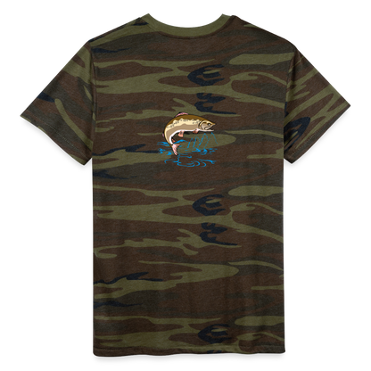 Alternative Unisex Eco Camo T-Shirt - green camo