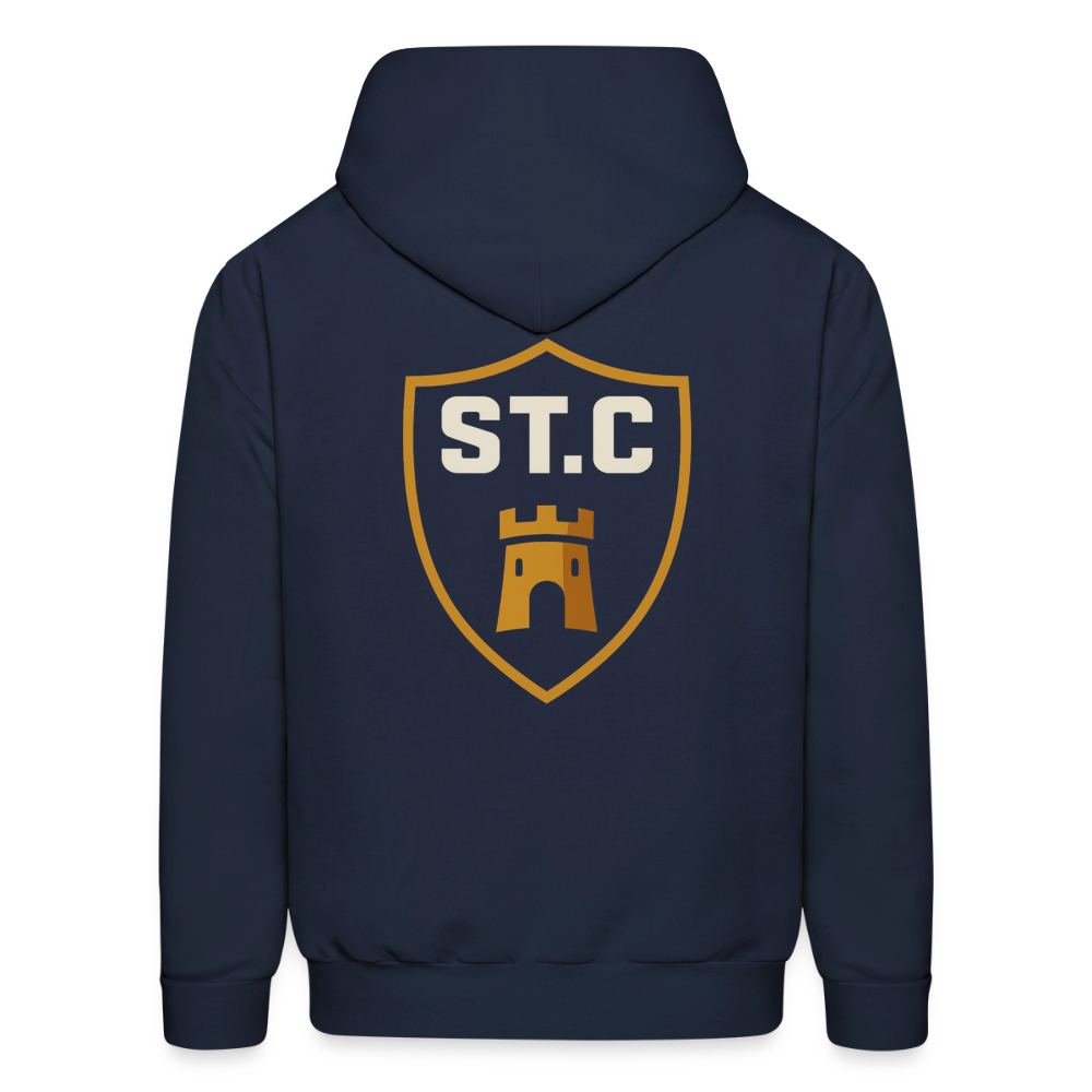 Men's Hoodie Saint Castle - navy