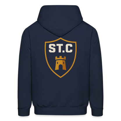 Men's Hoodie Saint Castle - navy