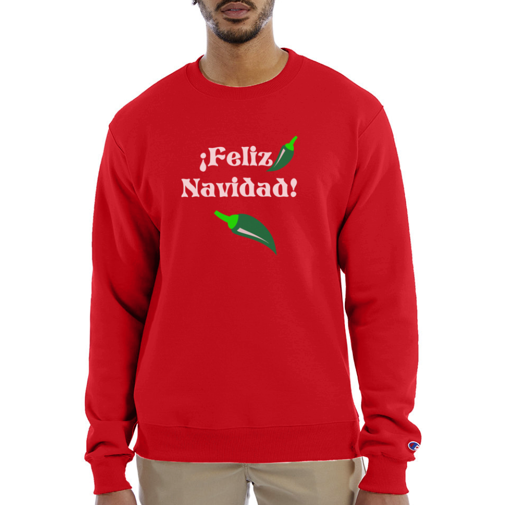 Champion Unisex Powerblend Sweatshirt - Scarlet