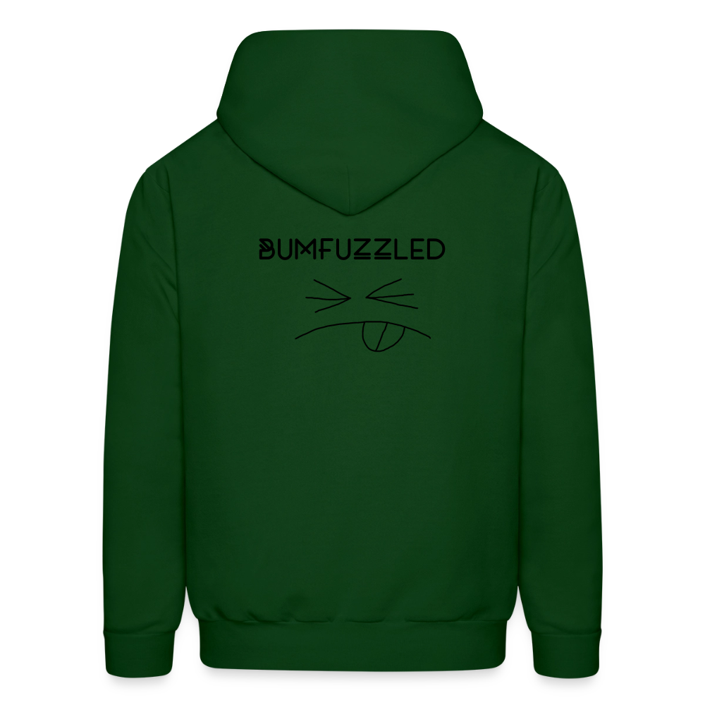 Men's Hoodie Bumfuzzled - forest green