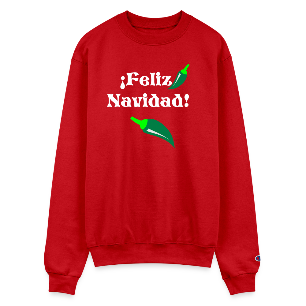 Champion Unisex Powerblend Sweatshirt - Scarlet