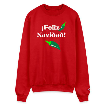 Champion Unisex Powerblend Sweatshirt - Scarlet