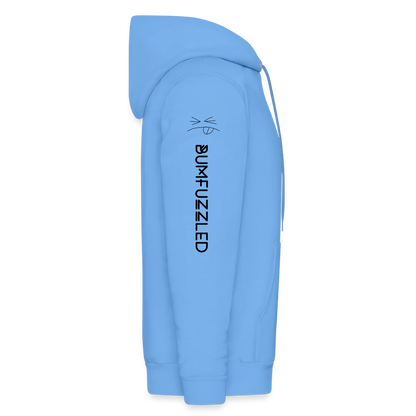 Men's Hoodie Bumfuzzled - carolina blue