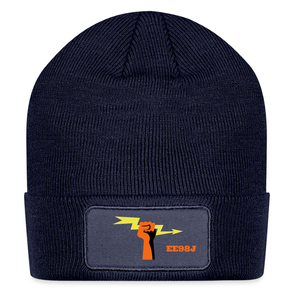 Patch Beanie - navy