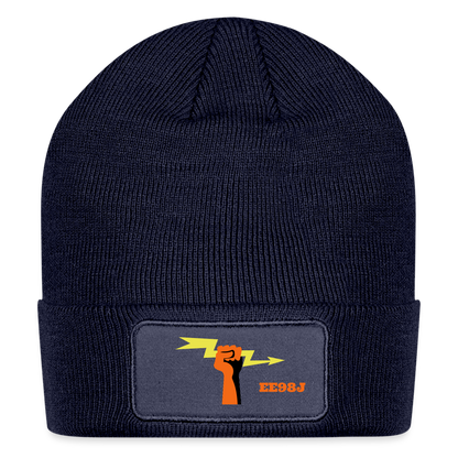 Patch Beanie - navy