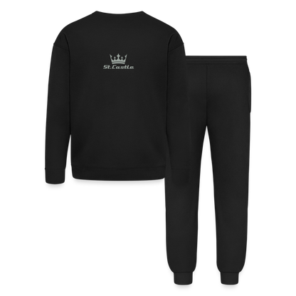 Bella + Canvas Unisex Lounge Wear Set - black